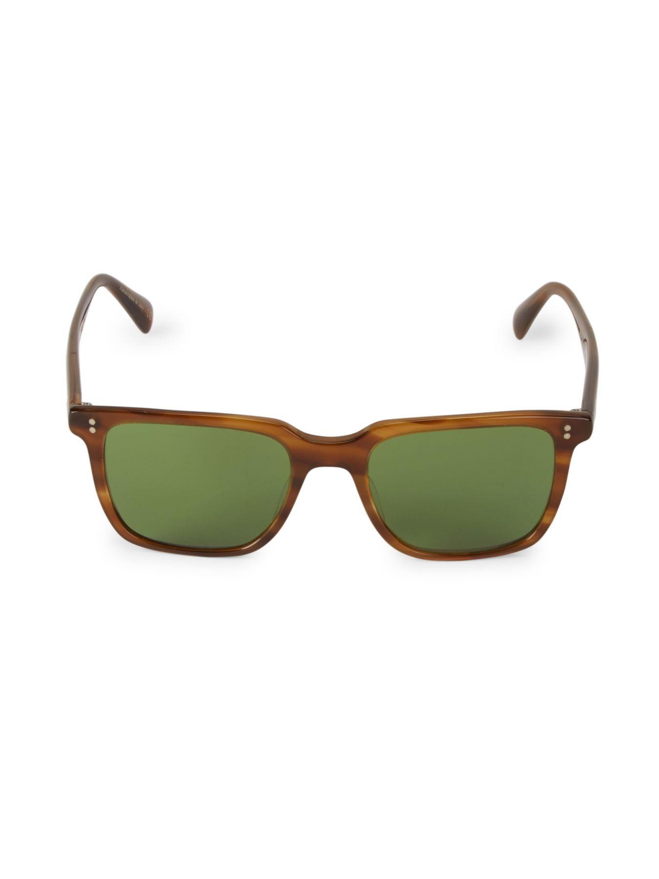 Oliver Peoples Rs20 Lachman 50mm Square Sunglasses in Brown for Men - Lyst