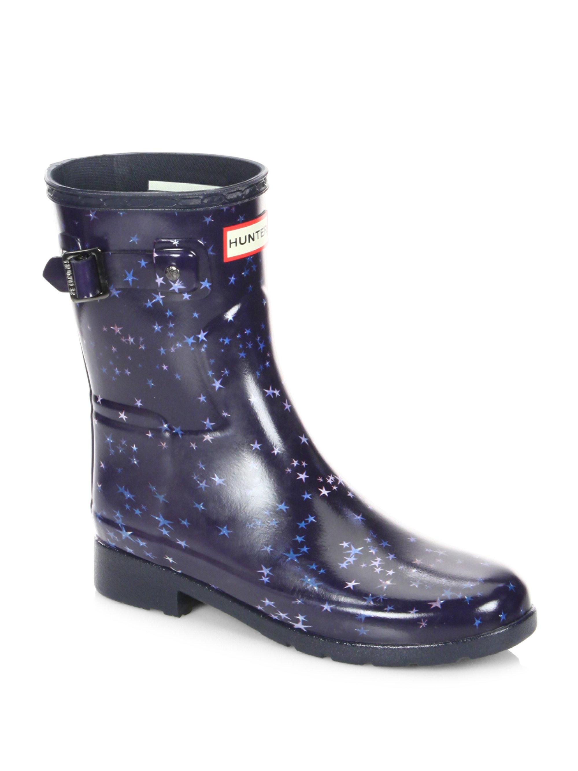 hunter canvas rain boots