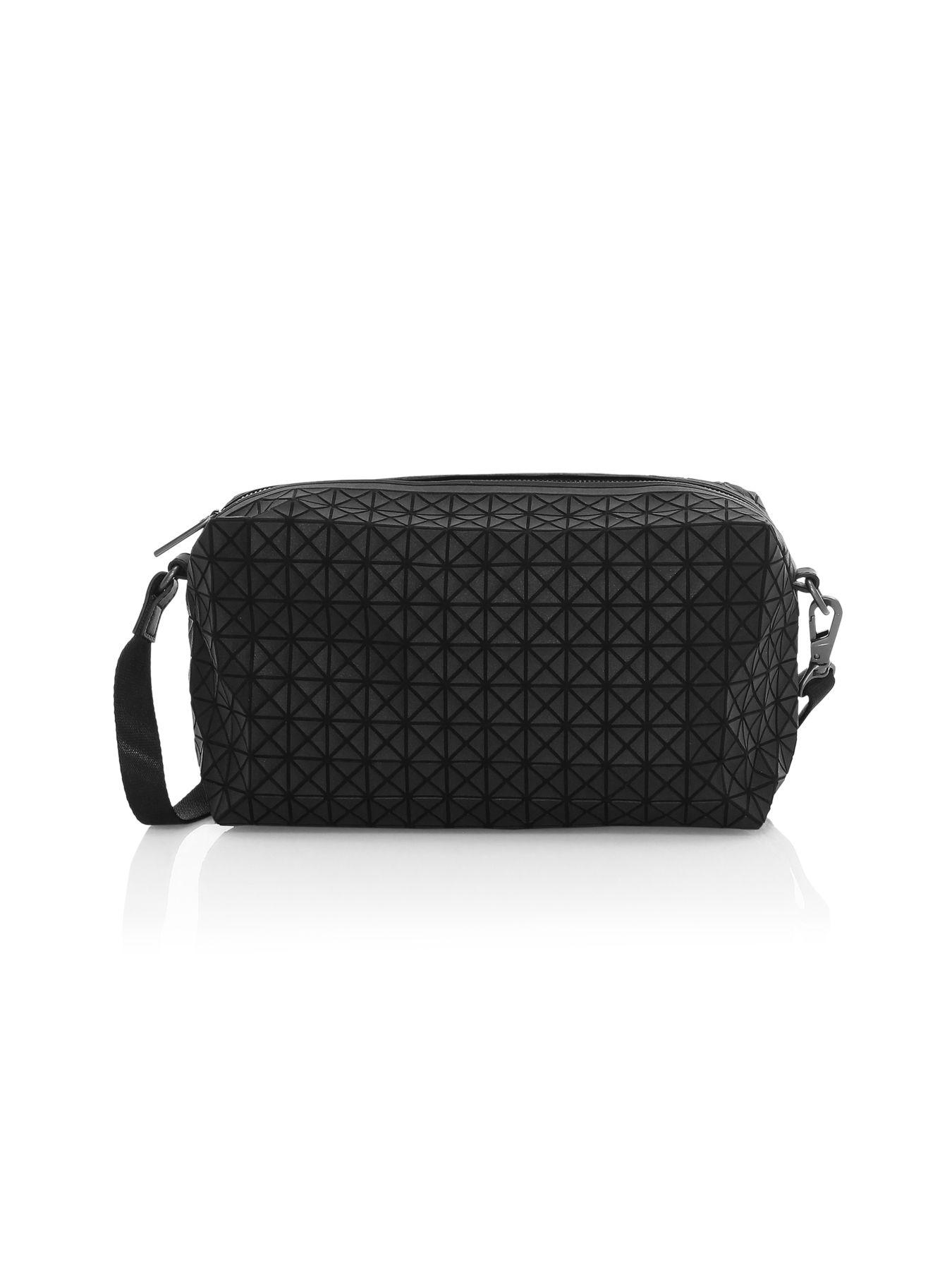 Bao Bao Issey Miyake Saddle Bag in Black for Men Lyst