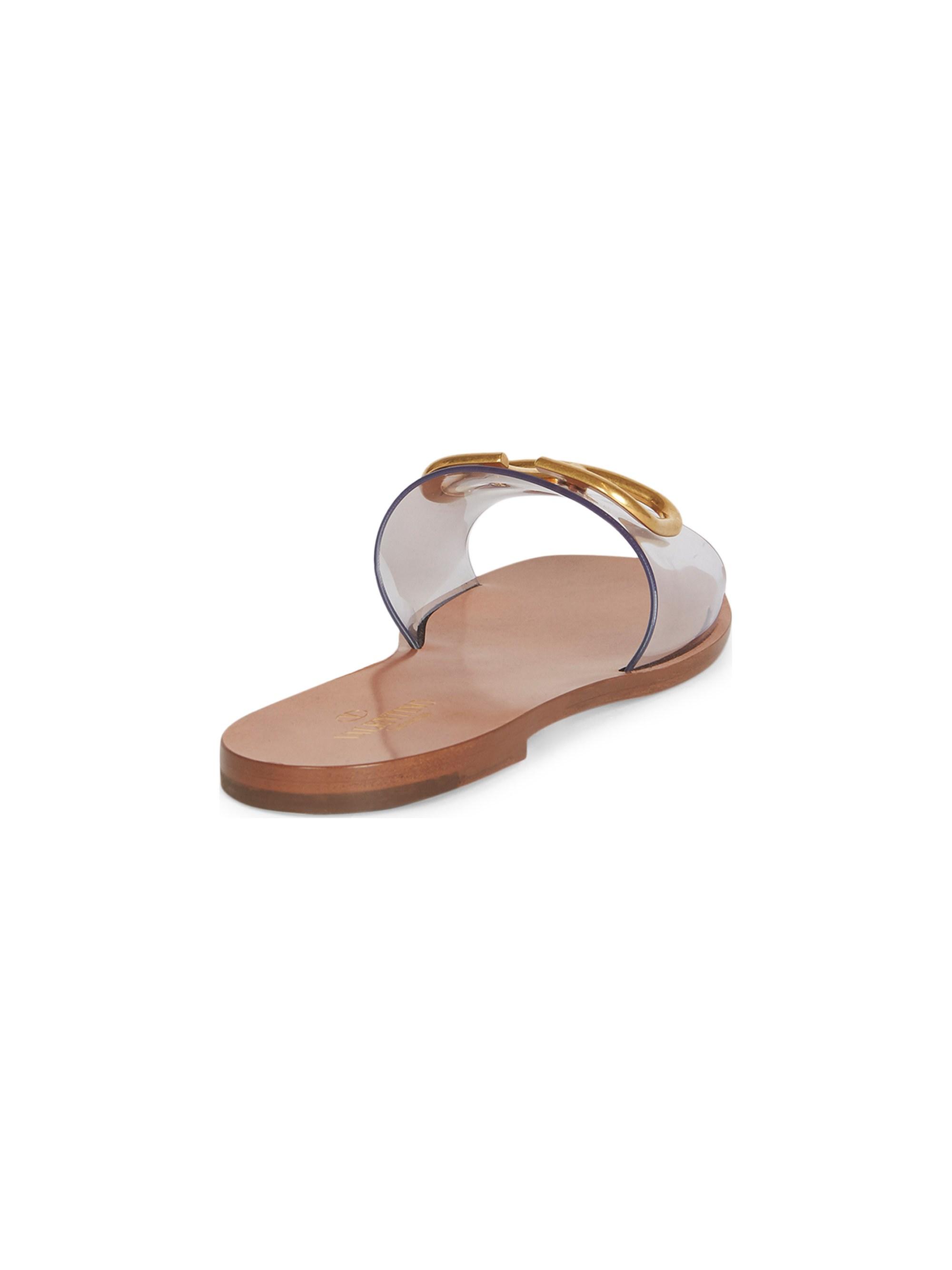 valentino transparent sandals