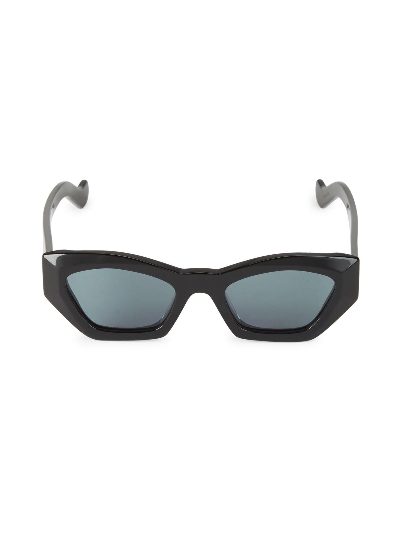 Loewe 50mm Angular Cat Eye Sunglasses in Black Lyst