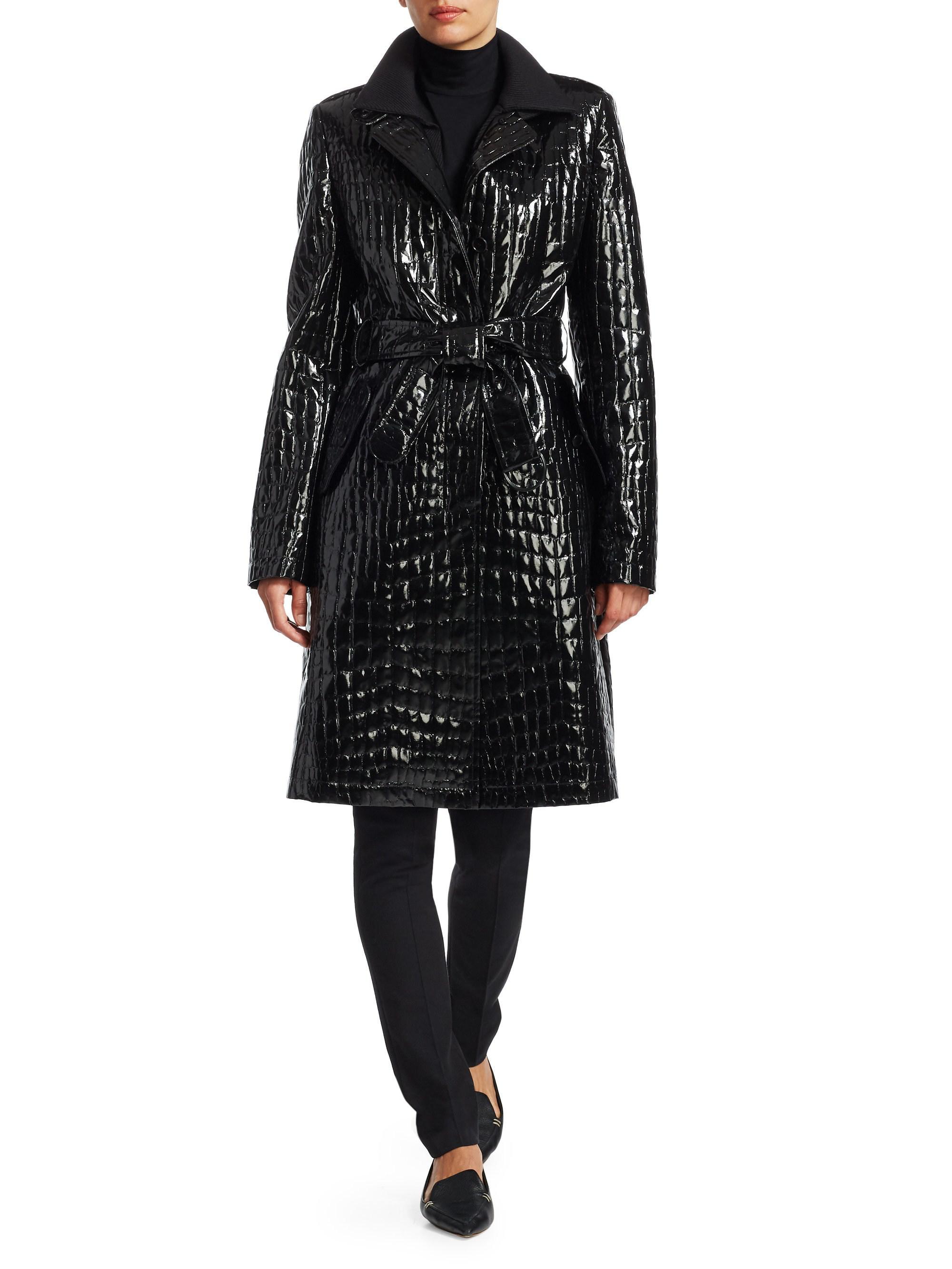 burberry crocodile trench coat