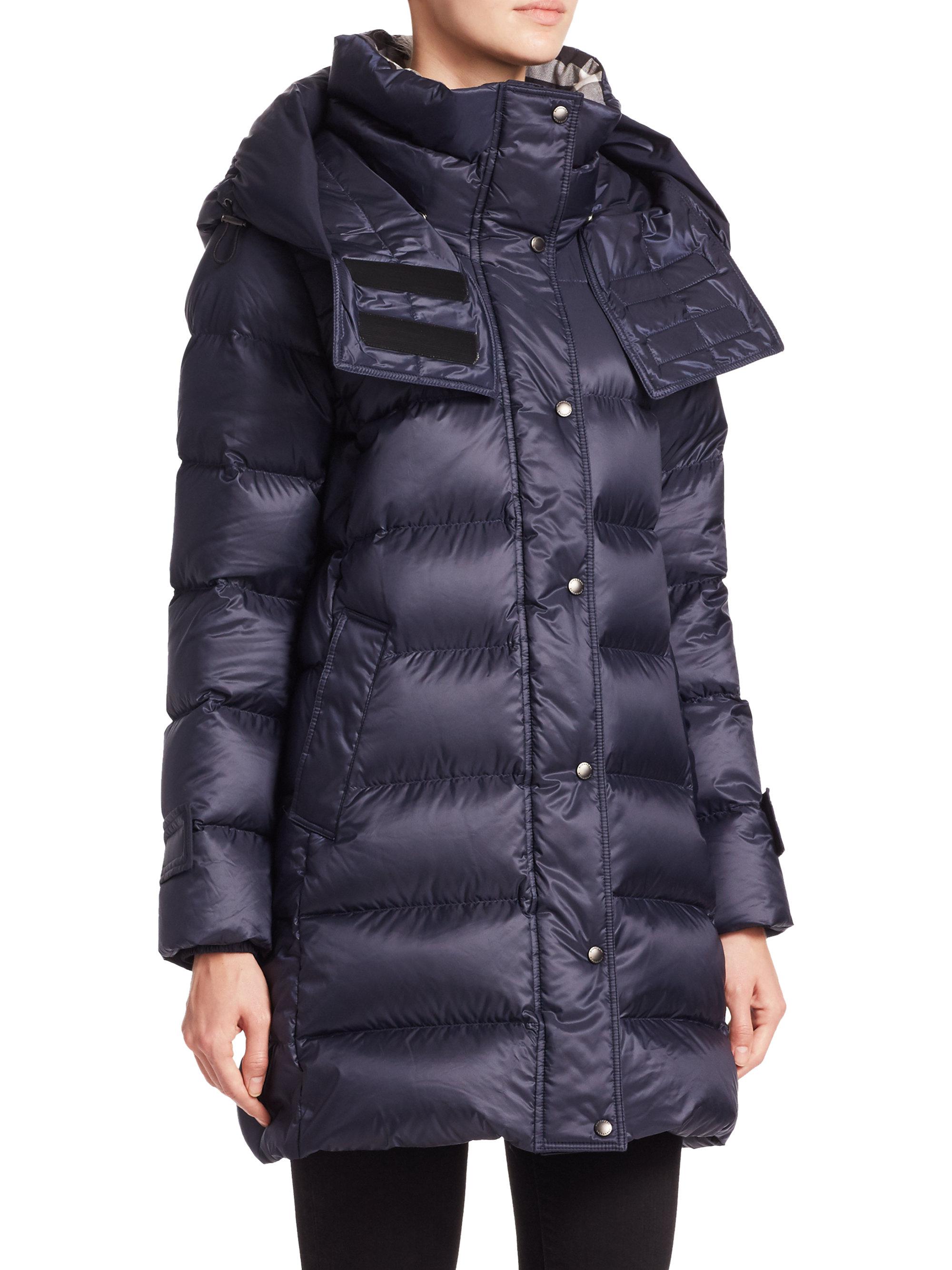 burberry strettingham down puffer coat