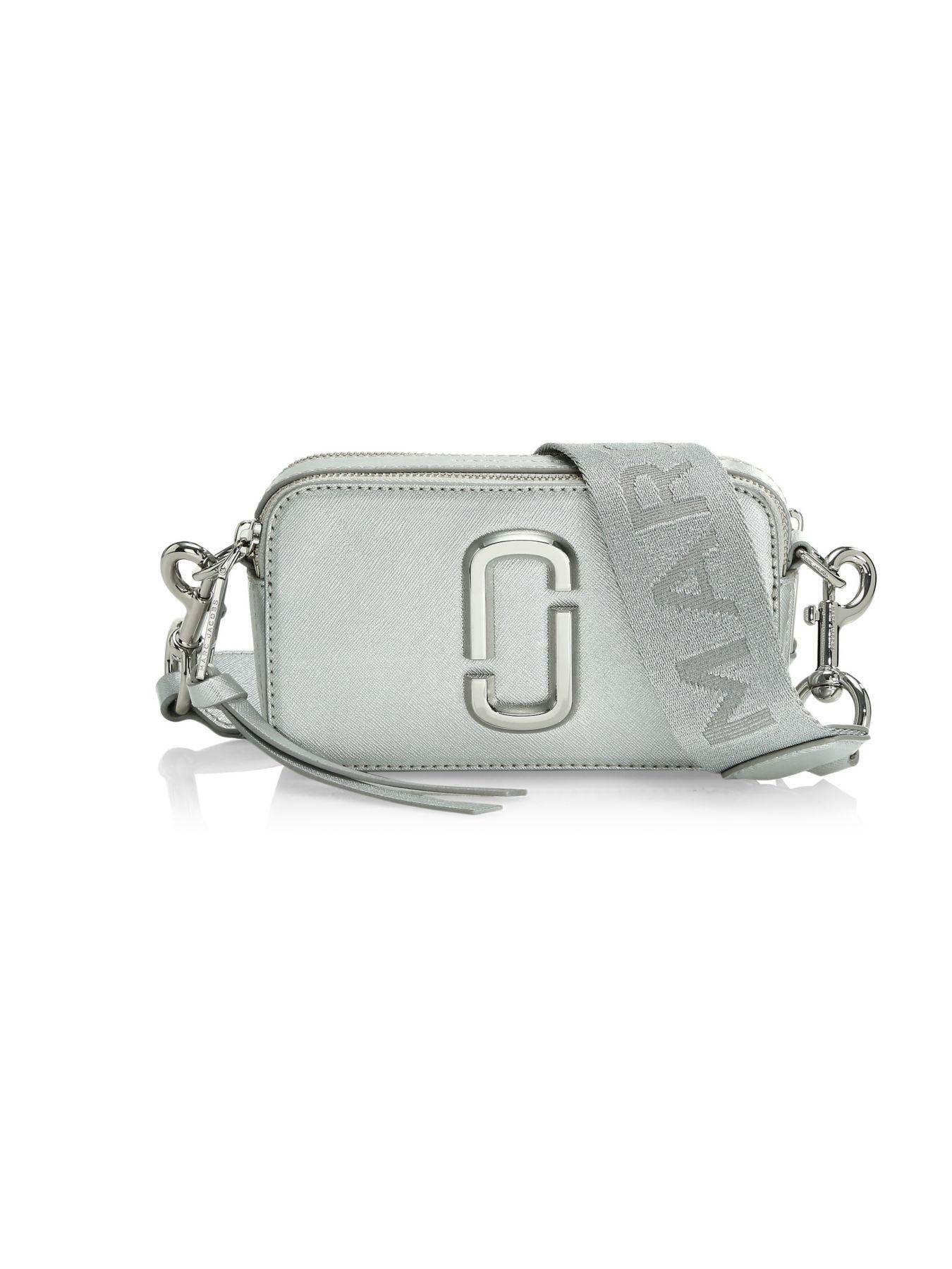 Marc Jacobs Silver The Snapshot Camera Bag