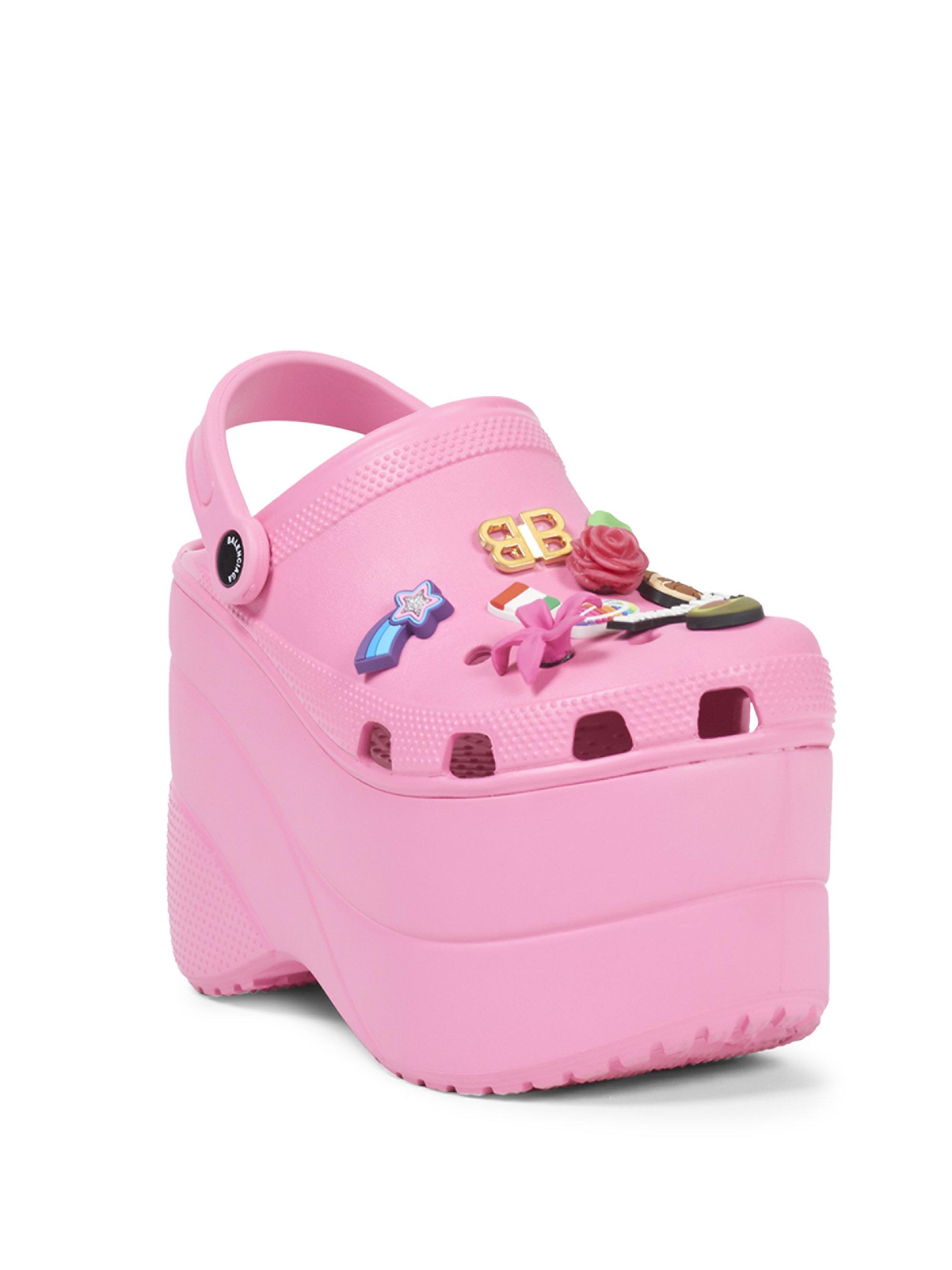 balenciaga foam platform sandals