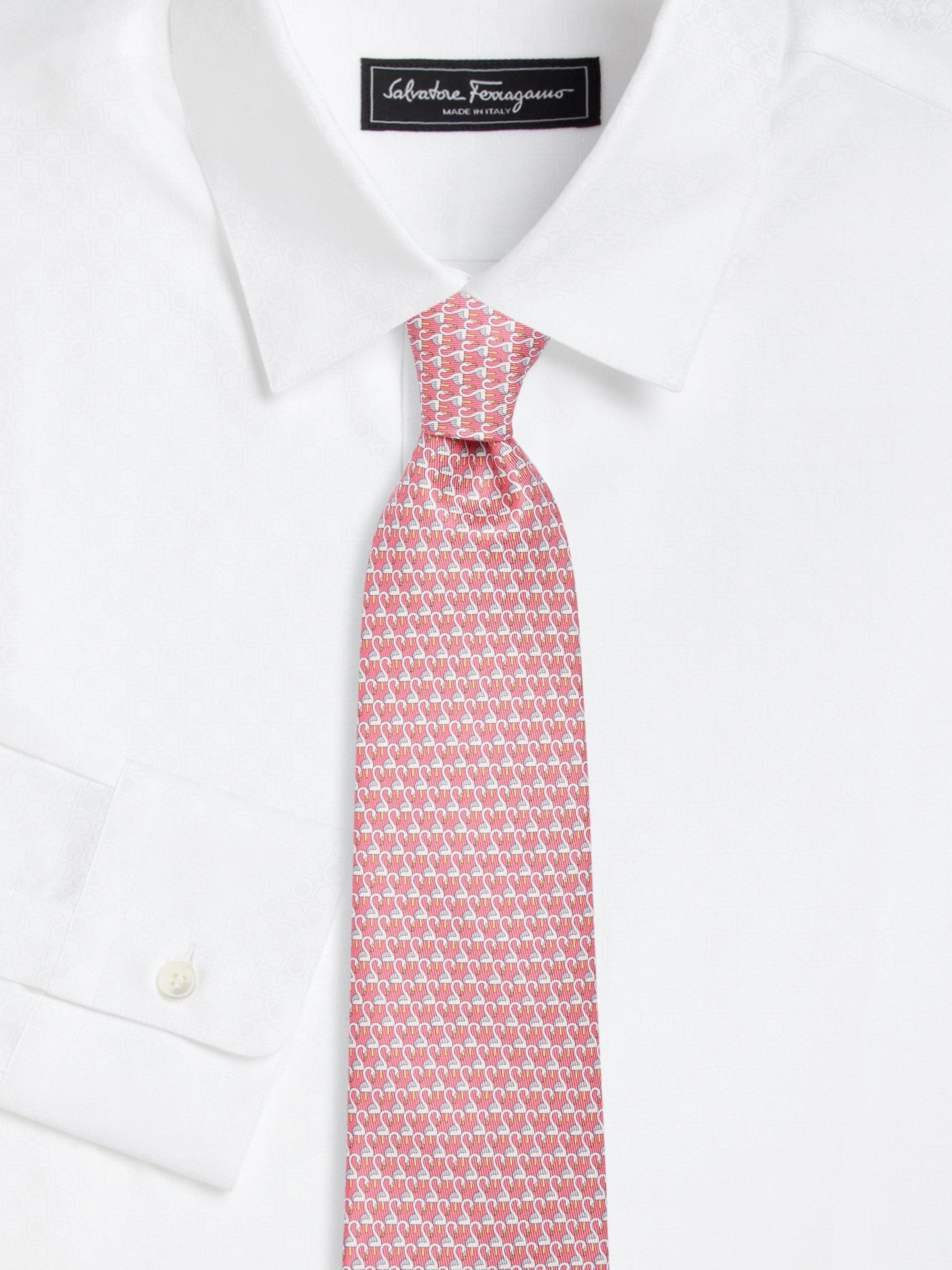 ferragamo flamingo tie