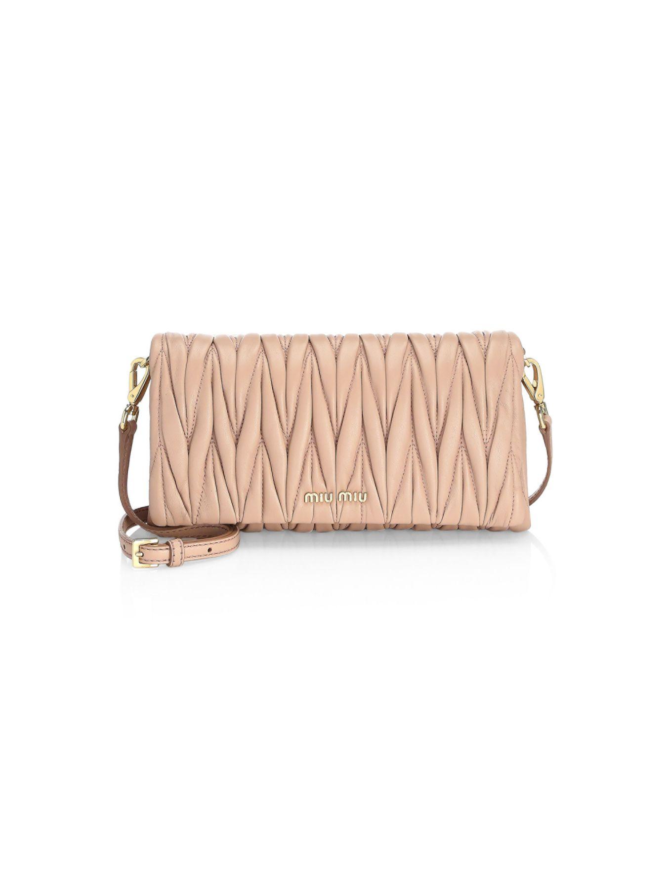 miu miu mini shoulder bag