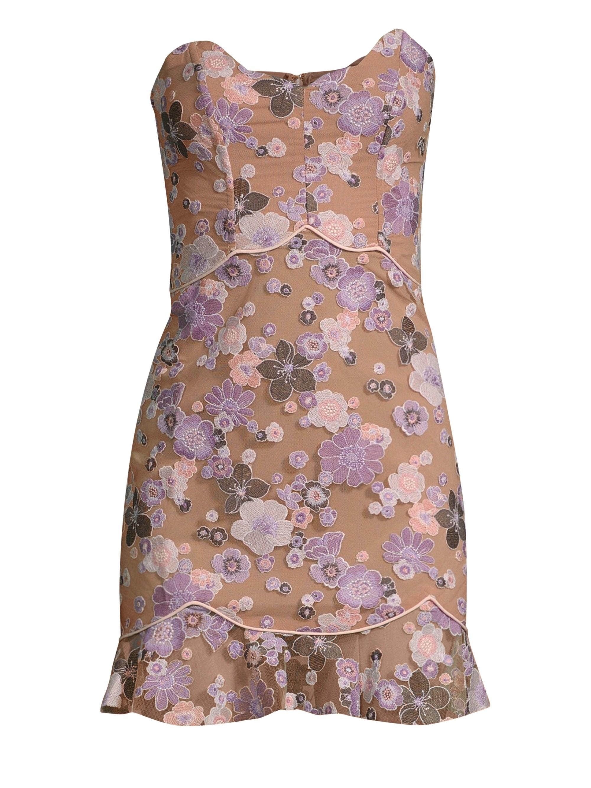 for love and lemons posy embroidery mini dress