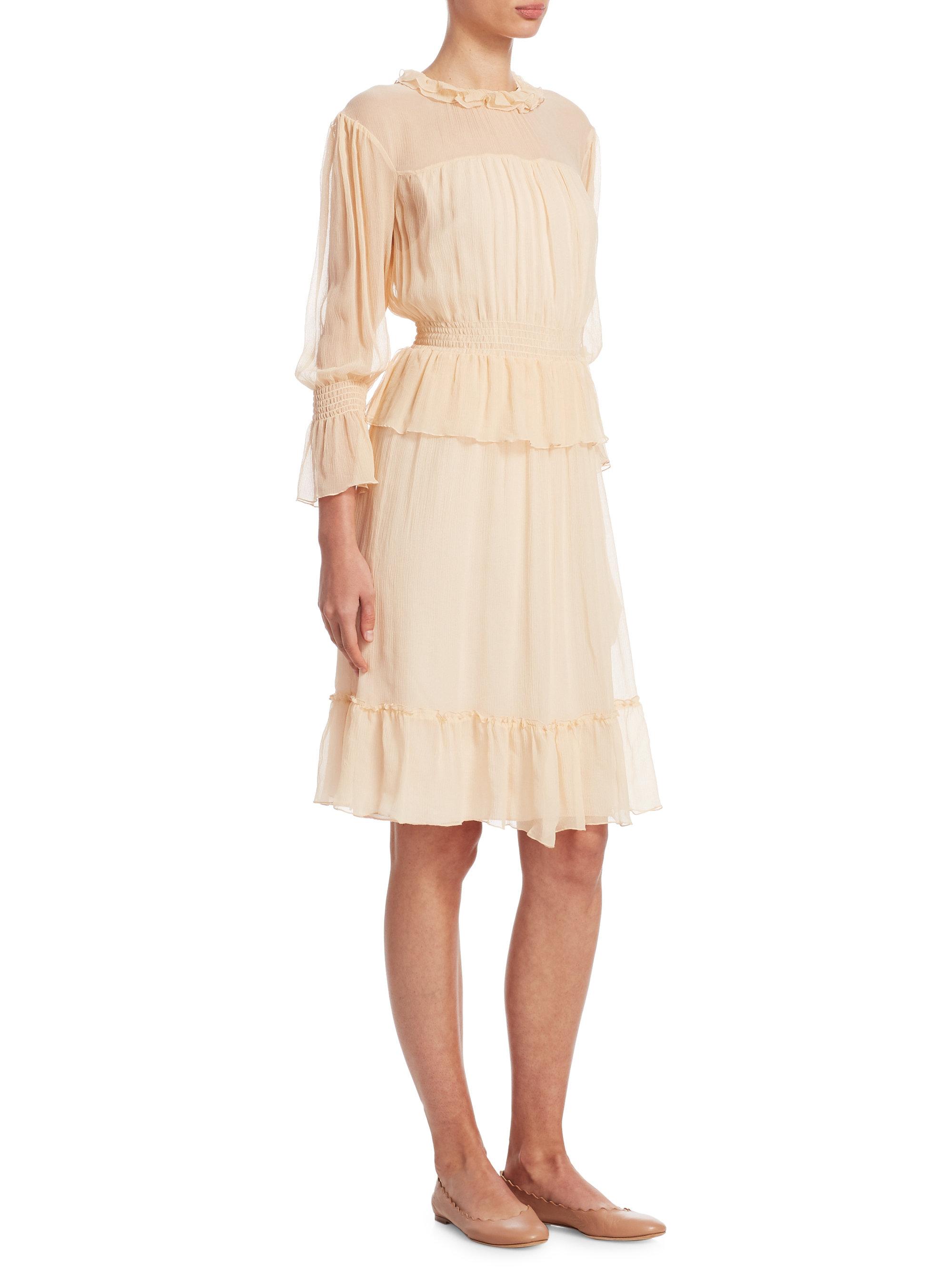 see by chloe silk dress
