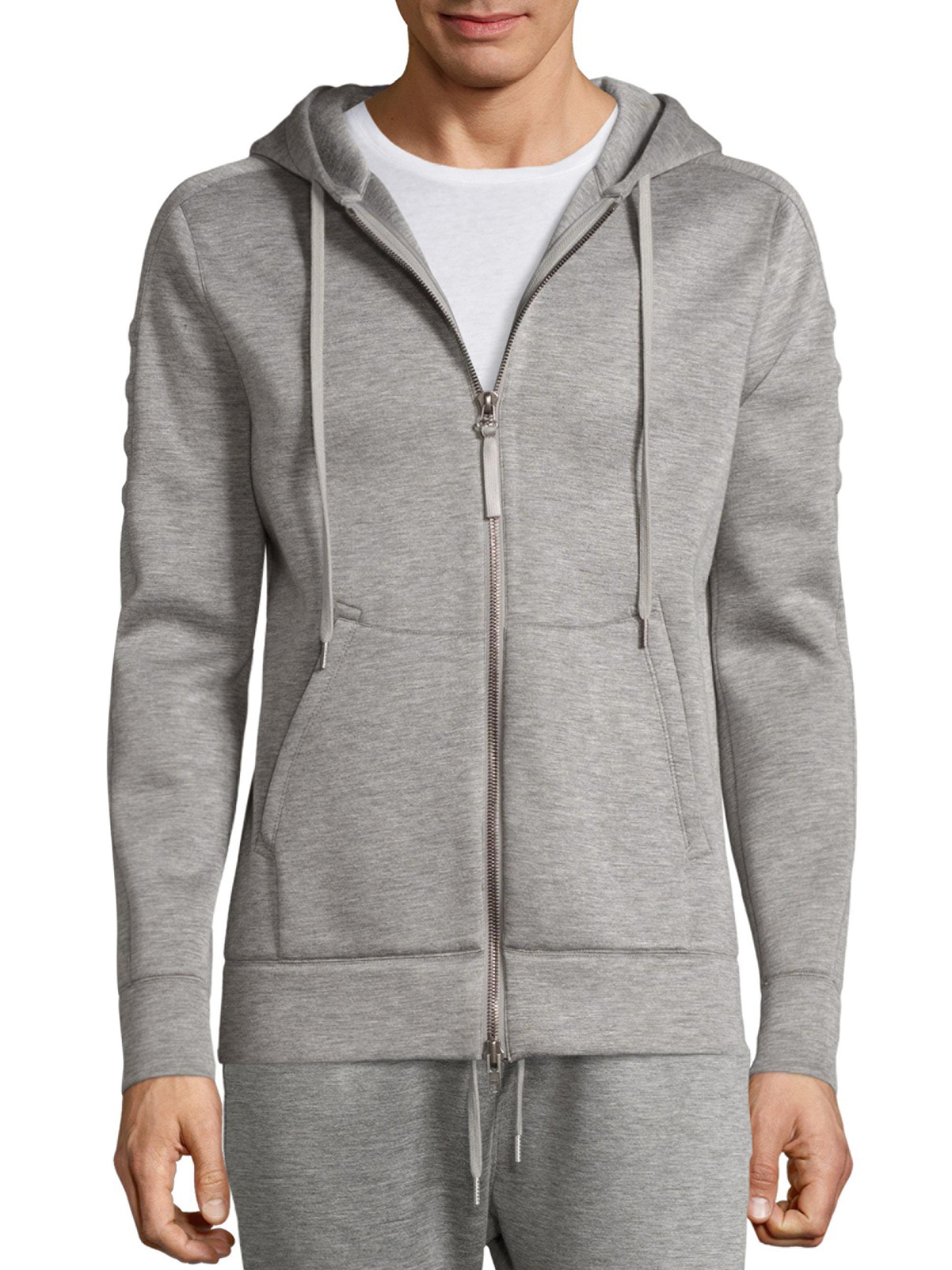 grey helmut lang hoodie