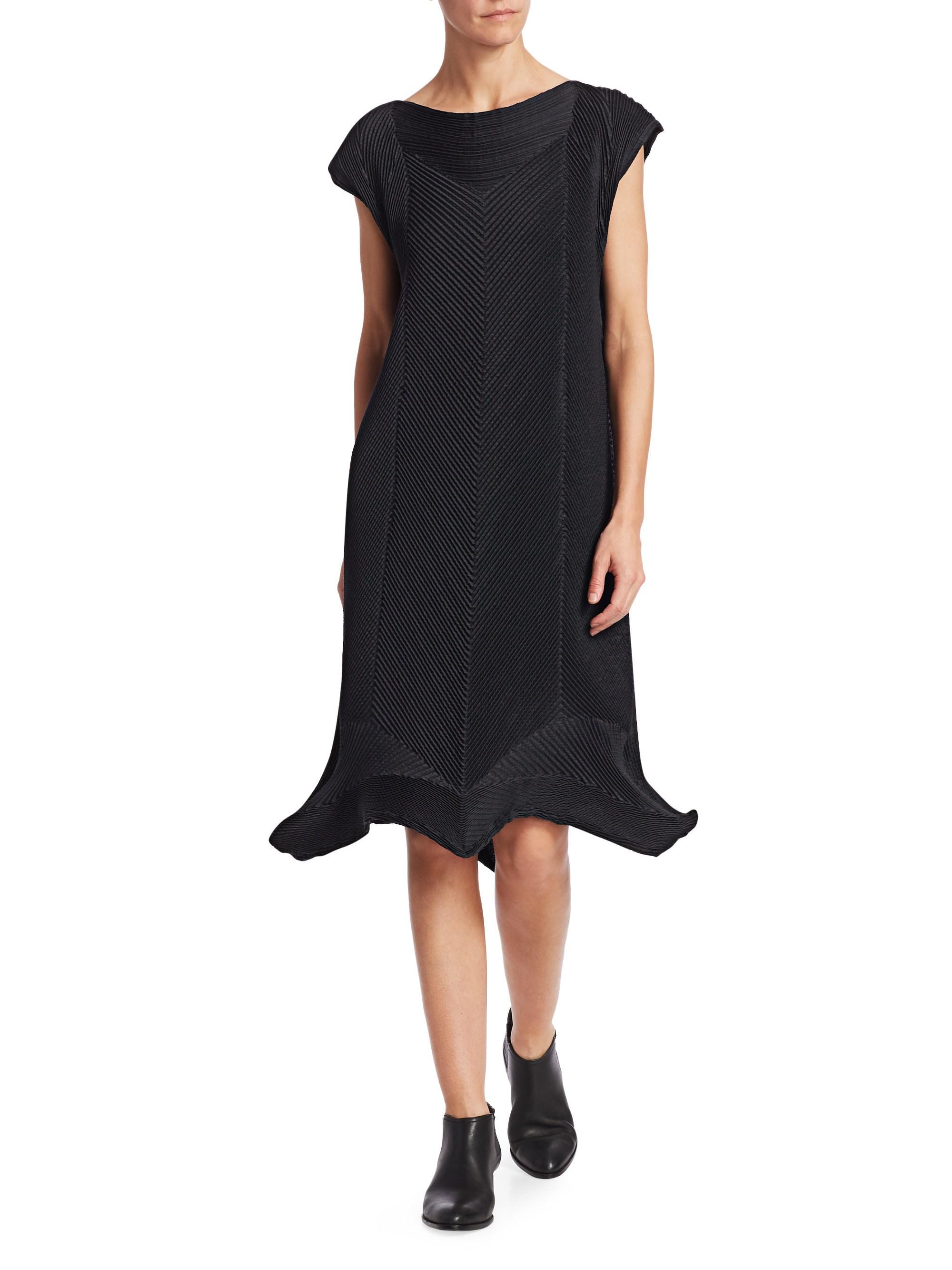 structured shift dress