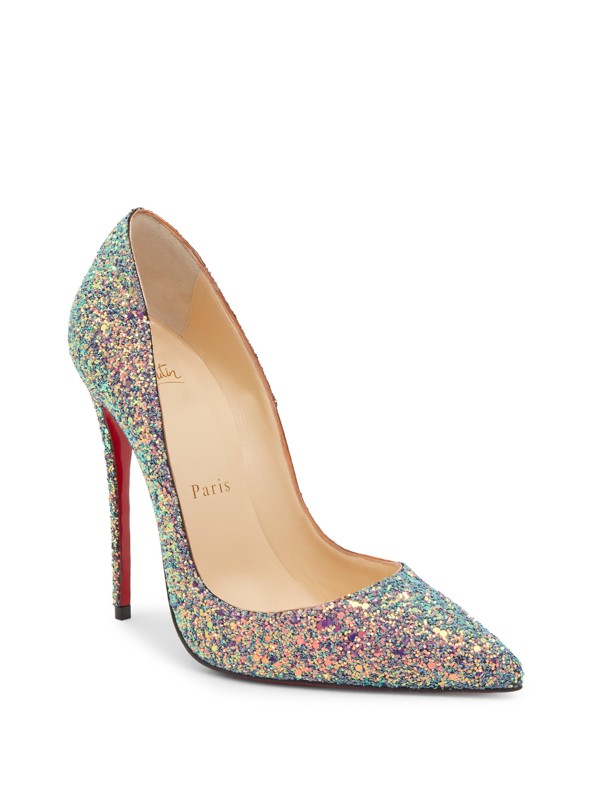 So Kate 120 Glitter Dragonfly Pumps 