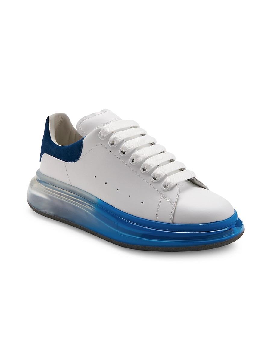 Alexander McQueen Gel Sole Platform Sneakers in Blue for Men | Lyst