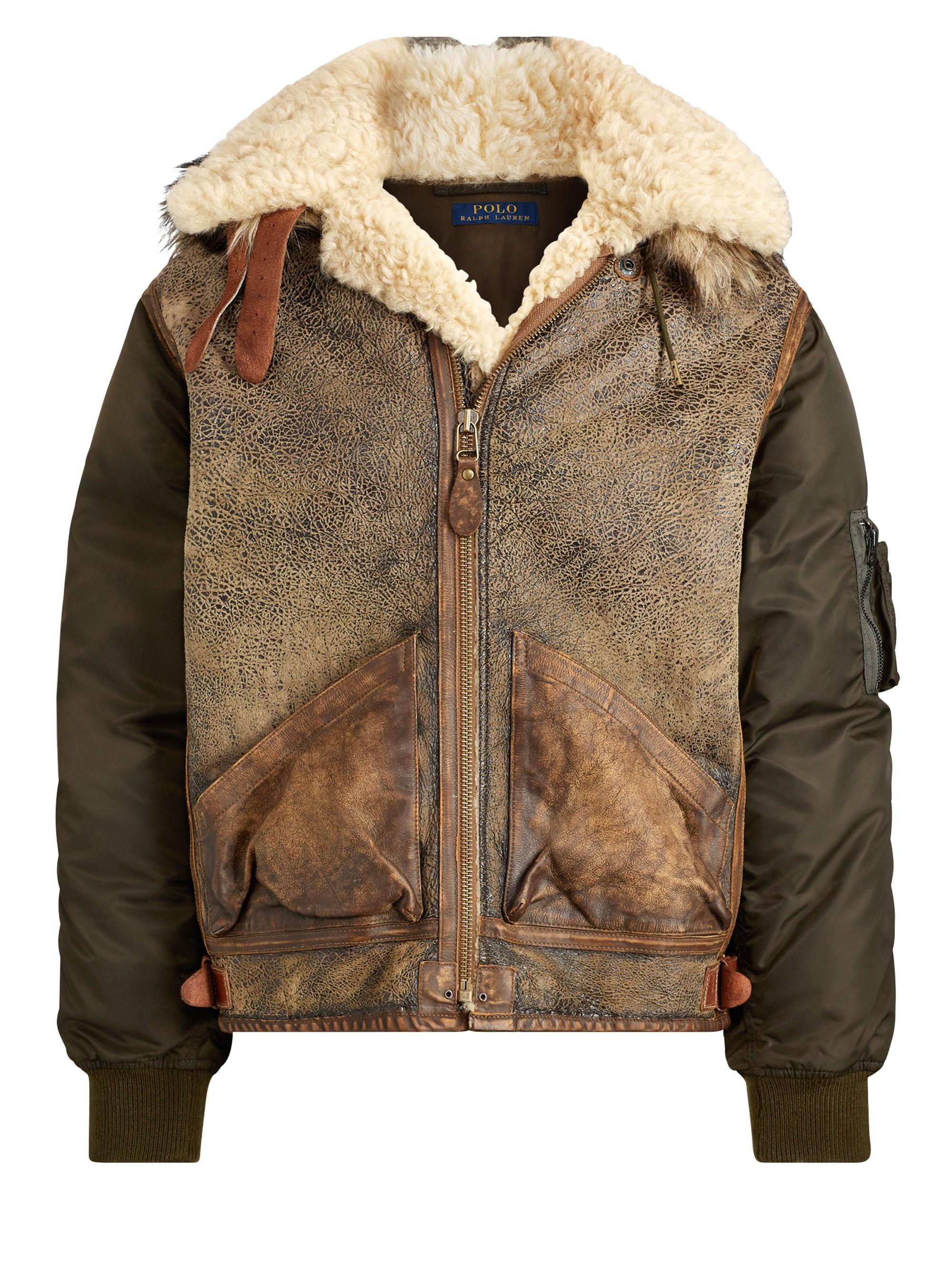 polo fur jacket