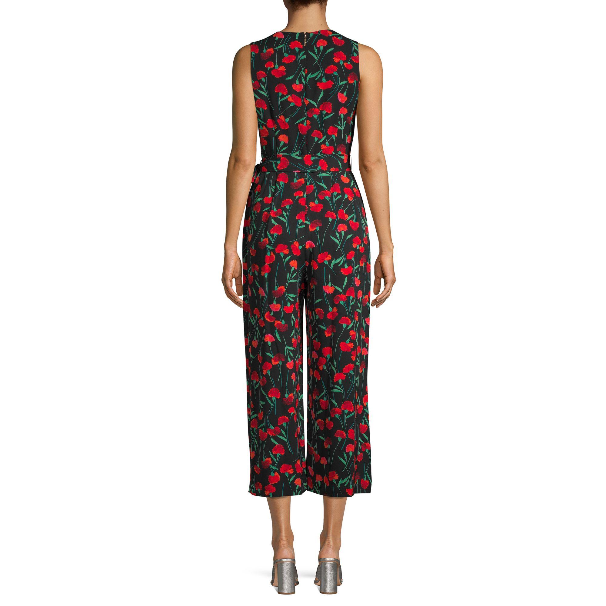 karl lagerfeld red jumpsuit
