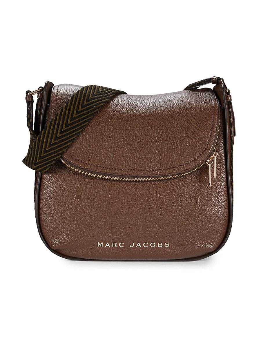 Marc Jacobs Mushroom Signature Embossed Leather Pockets Large Hobo Shoulder  Bag