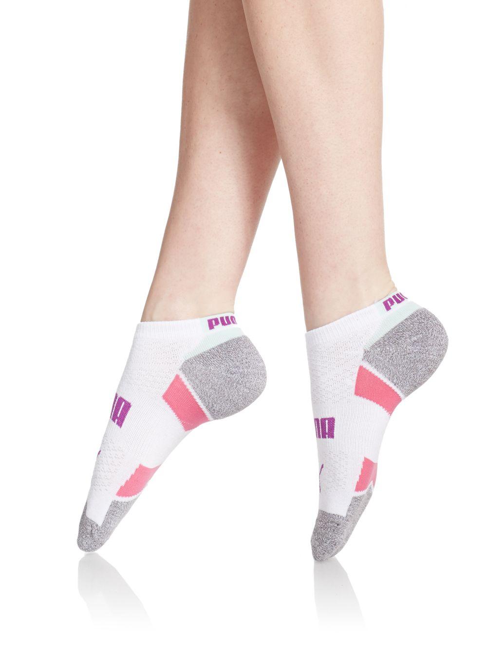 PUMA Synthetic Ankle Socks/three-pack 