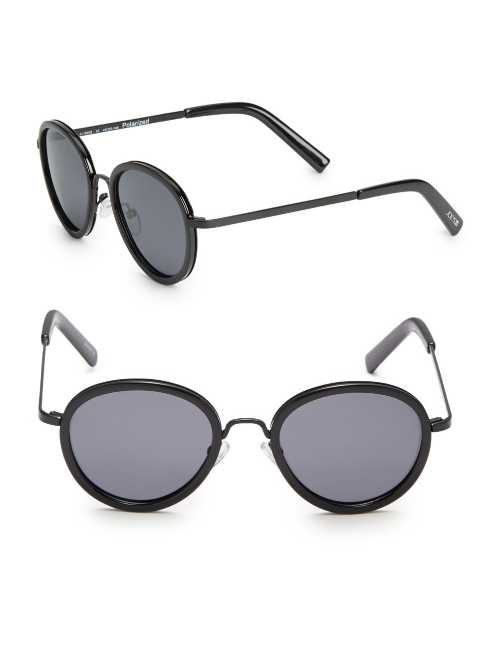 Lyst Joe'S 49mm Round Sunglasses in Black