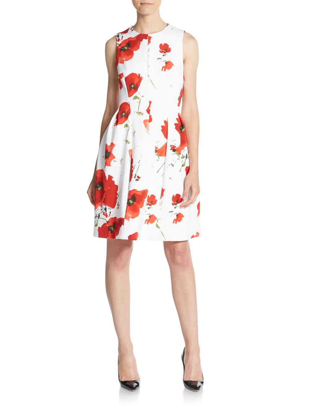 anne klein floral dress