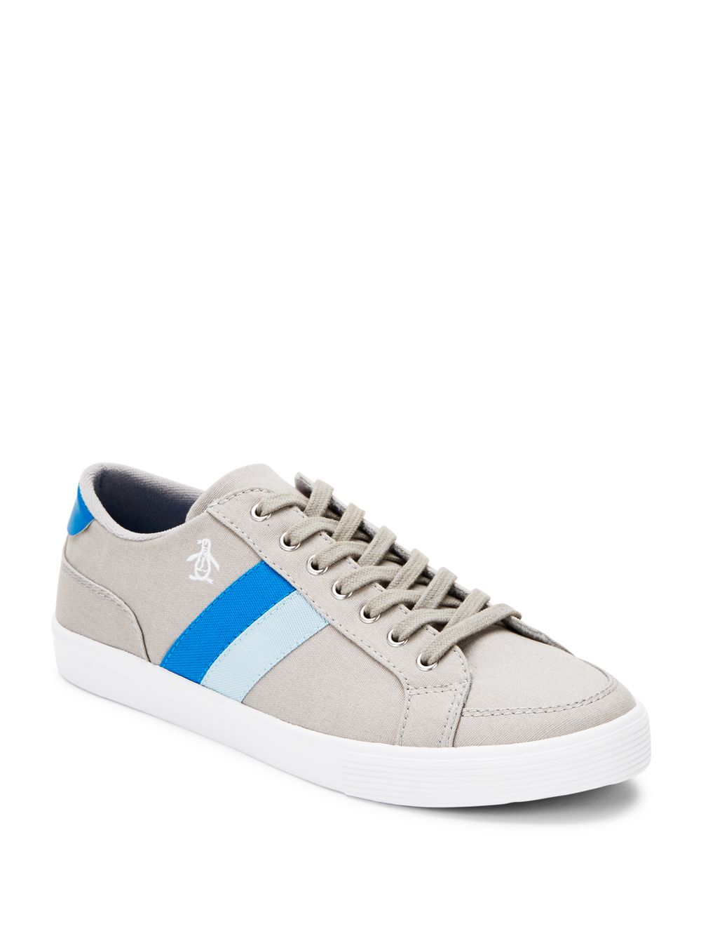 penguin sneakers original penguin lace up sneakers in gray for lyst penguin sneakers original penguin lace up sneakers in gray for lyst