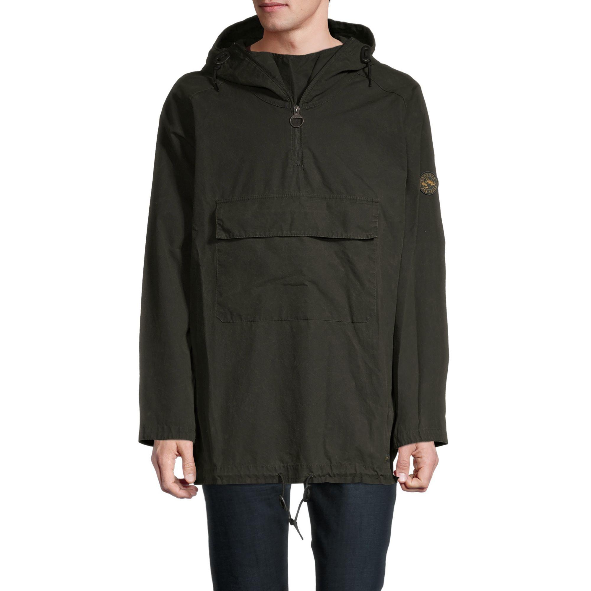 barbour pullover jacket