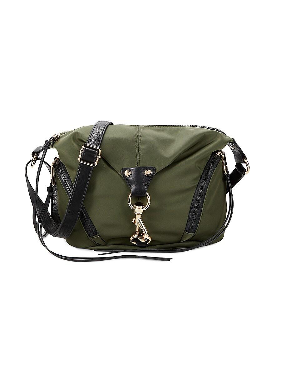 Rebecca Minkoff Small Julian Shoulder Bag in Green Lyst