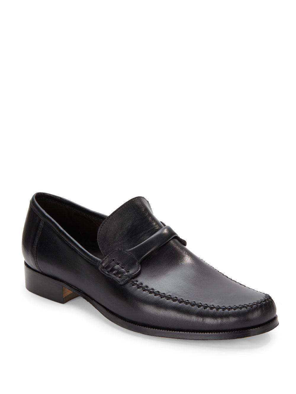 bruno magli loafers bruno magli leather moccasin loafers in black for lyst bruno magli loafers bruno magli leather moccasin loafers in black for lyst
