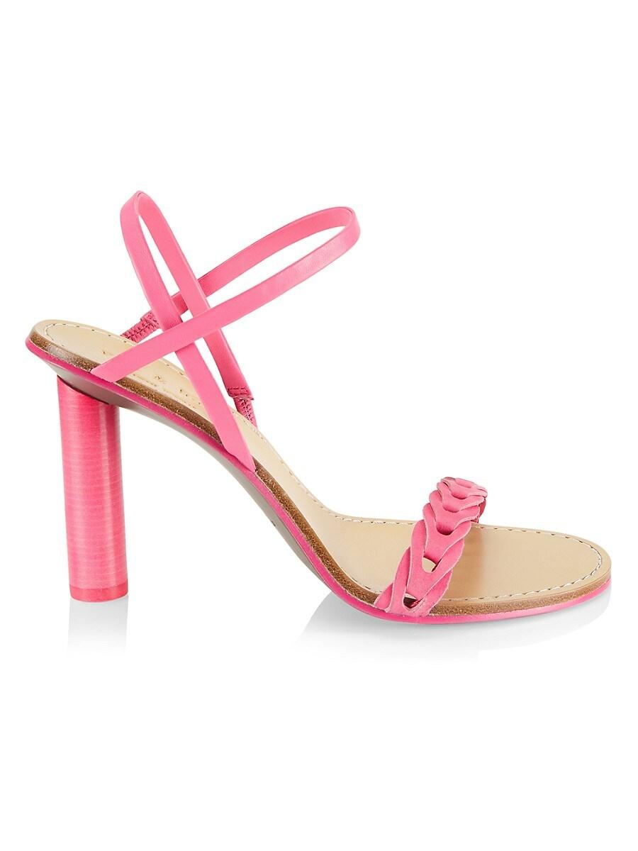 Rag & Bone Infinity Cylinder-heel Slingback Sandals in Pink | Lyst UK