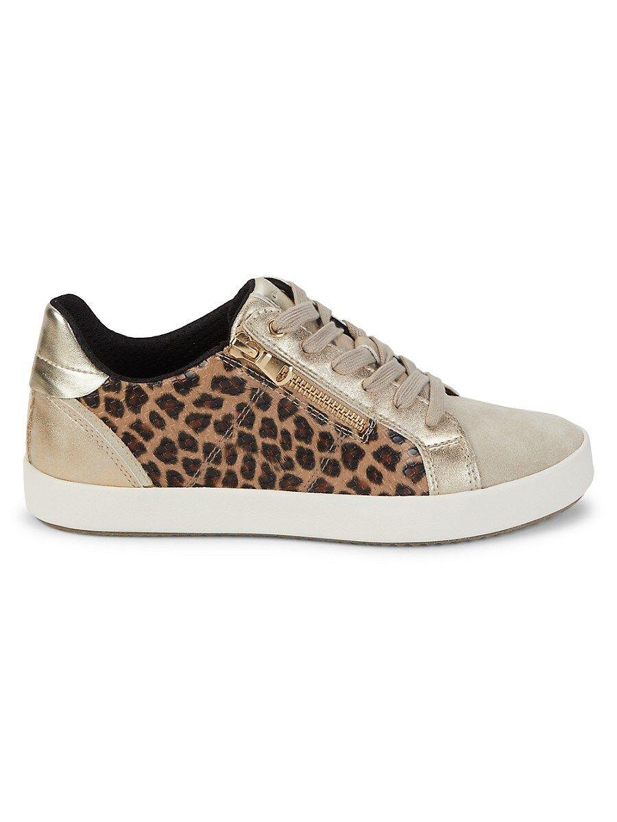 Geox Animal Low-top in Brown | Lyst