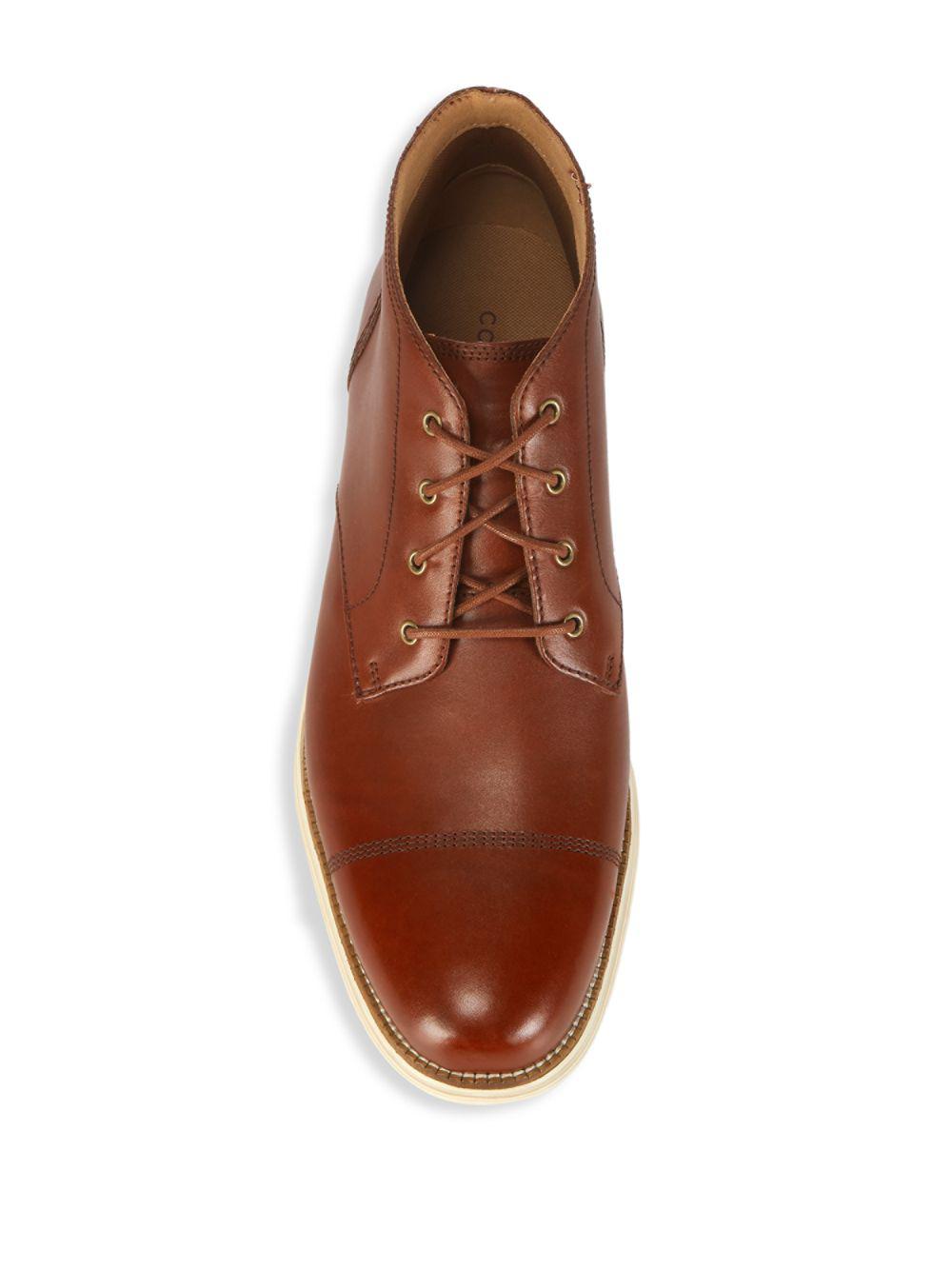 cole haan cap toe boot