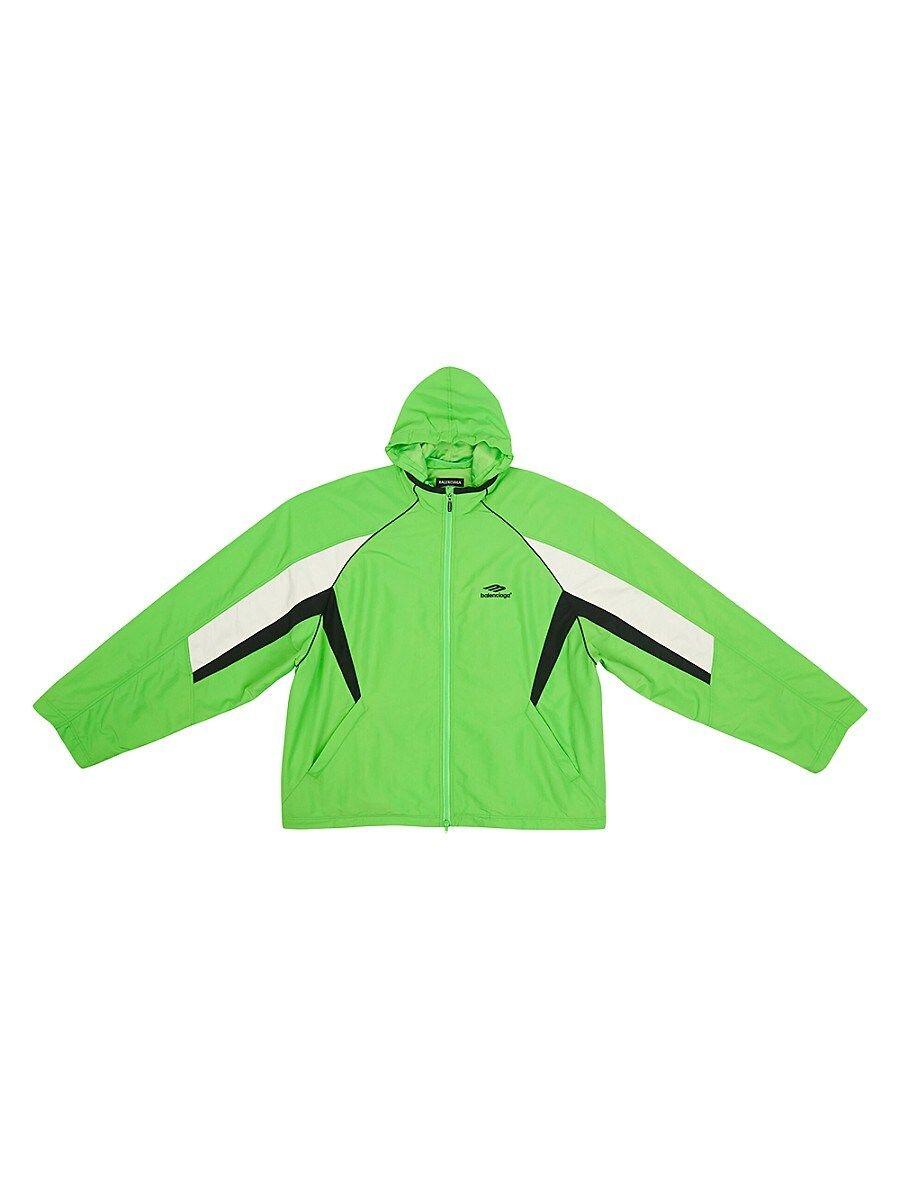 Balenciaga windbreaker best sale green