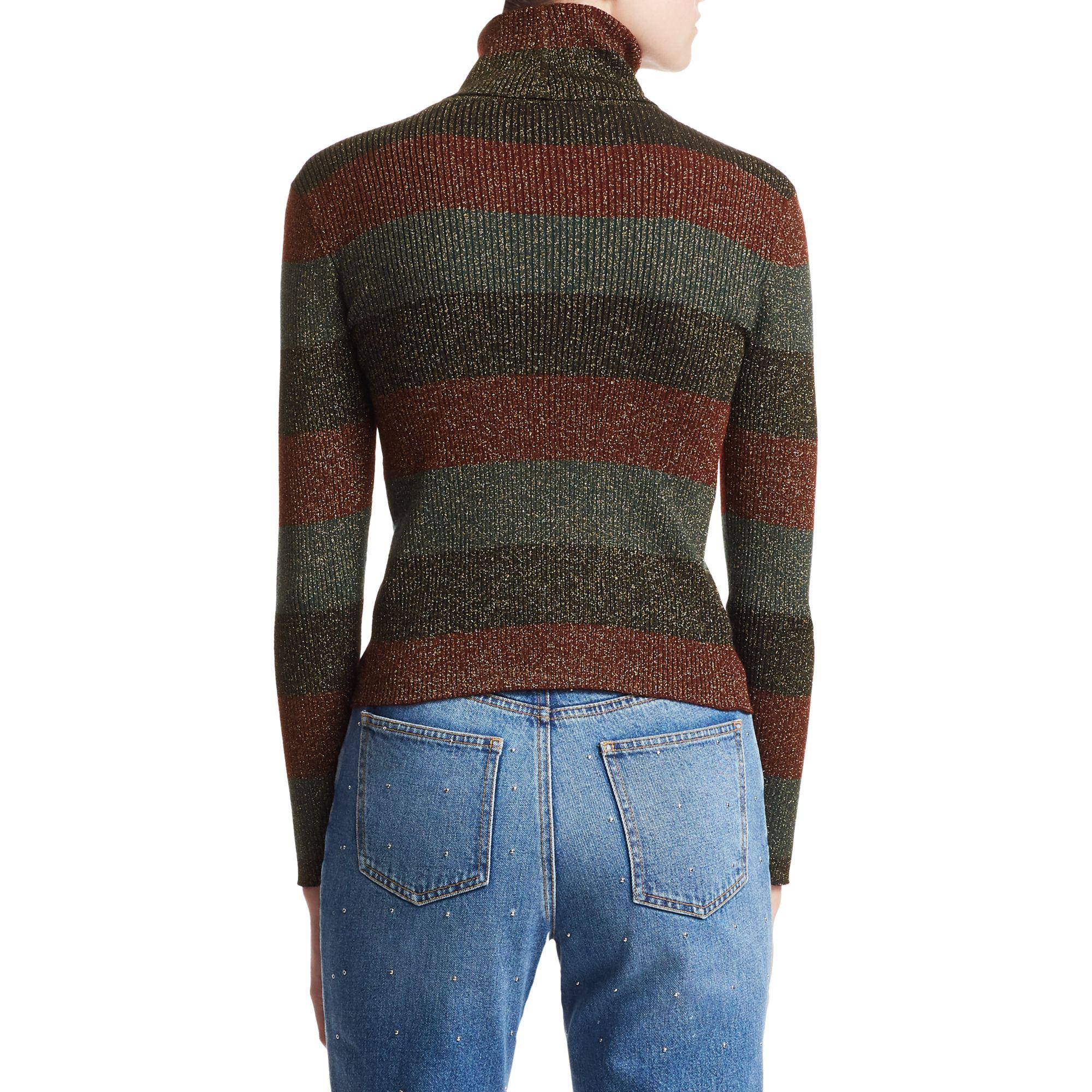 alc striped turtleneck