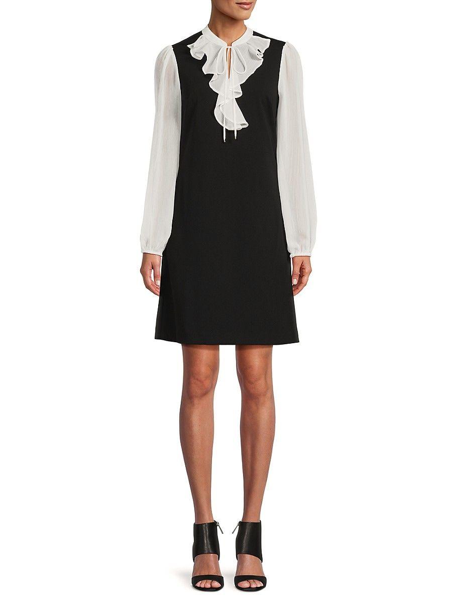 Tommy hilfiger hotsell ruffle sleeve dress