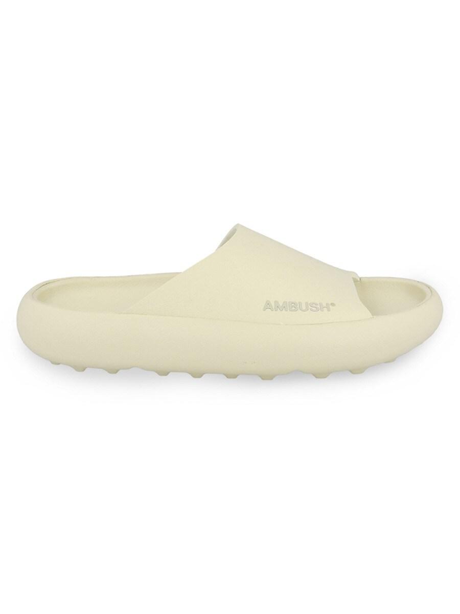 サンダル・ミュール Ambush Sandals AMBUSH crystal-embellished Leather Sandals | Black | FARFETCH