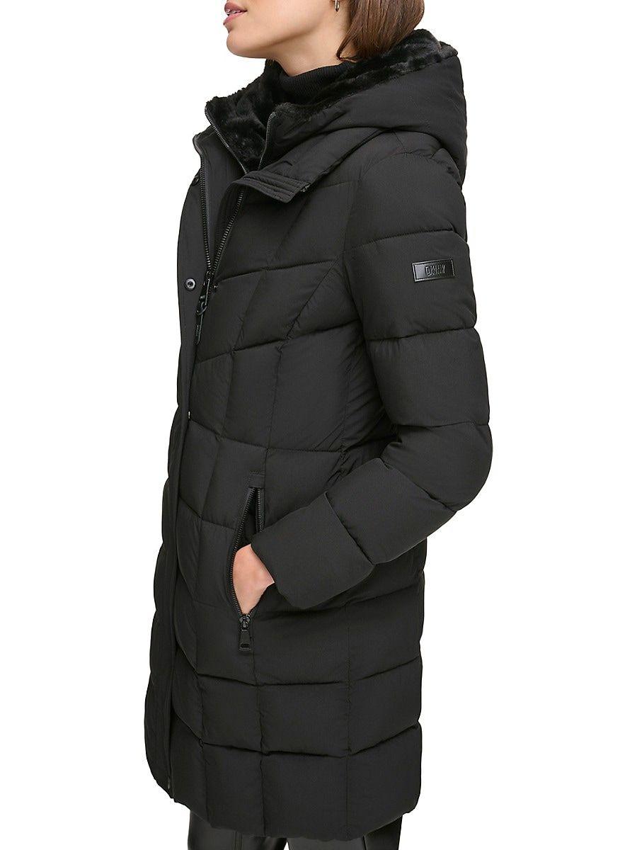 Dkny best sale longline puffer