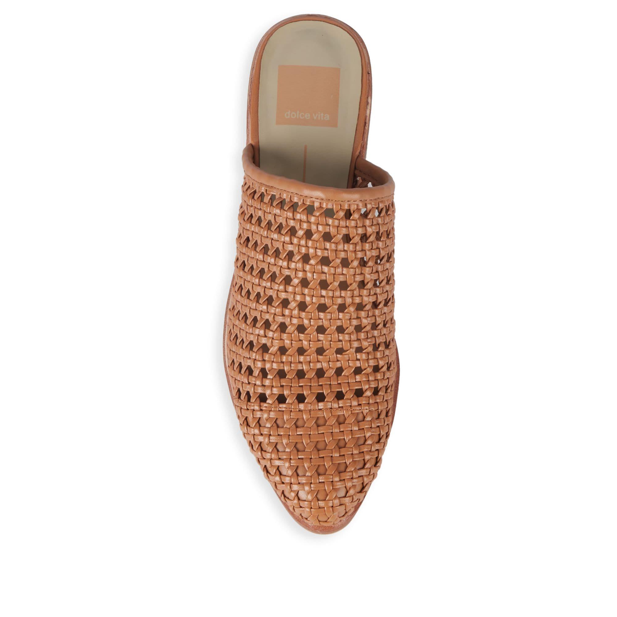 dolce vita crasy woven mules