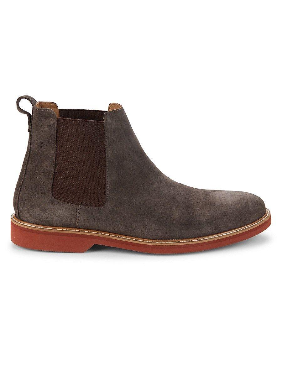 G.H. Bass & Co. G.h. Bass Suede Chelsea Boots in Brown for Men | Lyst