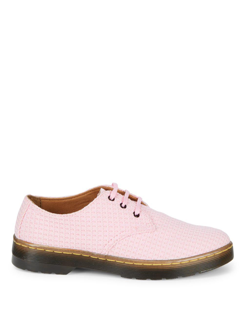 Dr. Martens Gizelle Lace-up Shoes in Pink | Lyst UK