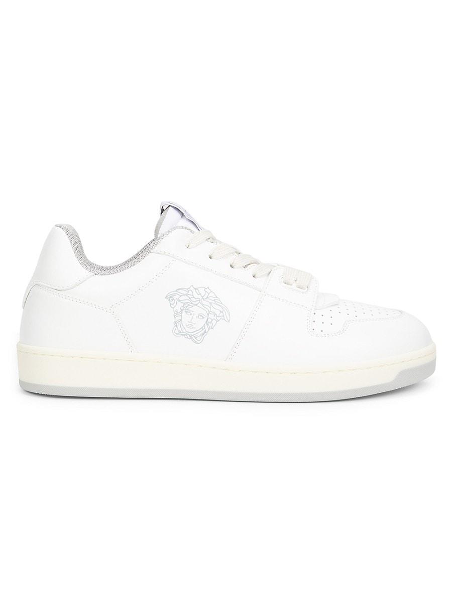 スニーカー VERSACE Low Top Sneakers - Versace - Leather - White Versace Low-top sneakers for Men | Online Sale up to 65% off