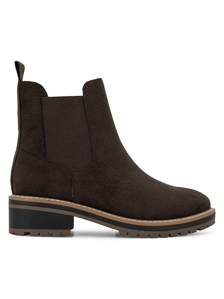 clothing Australian person architect Kensie Khai Lug Sole Chelsea Boots in Brown | Lyst