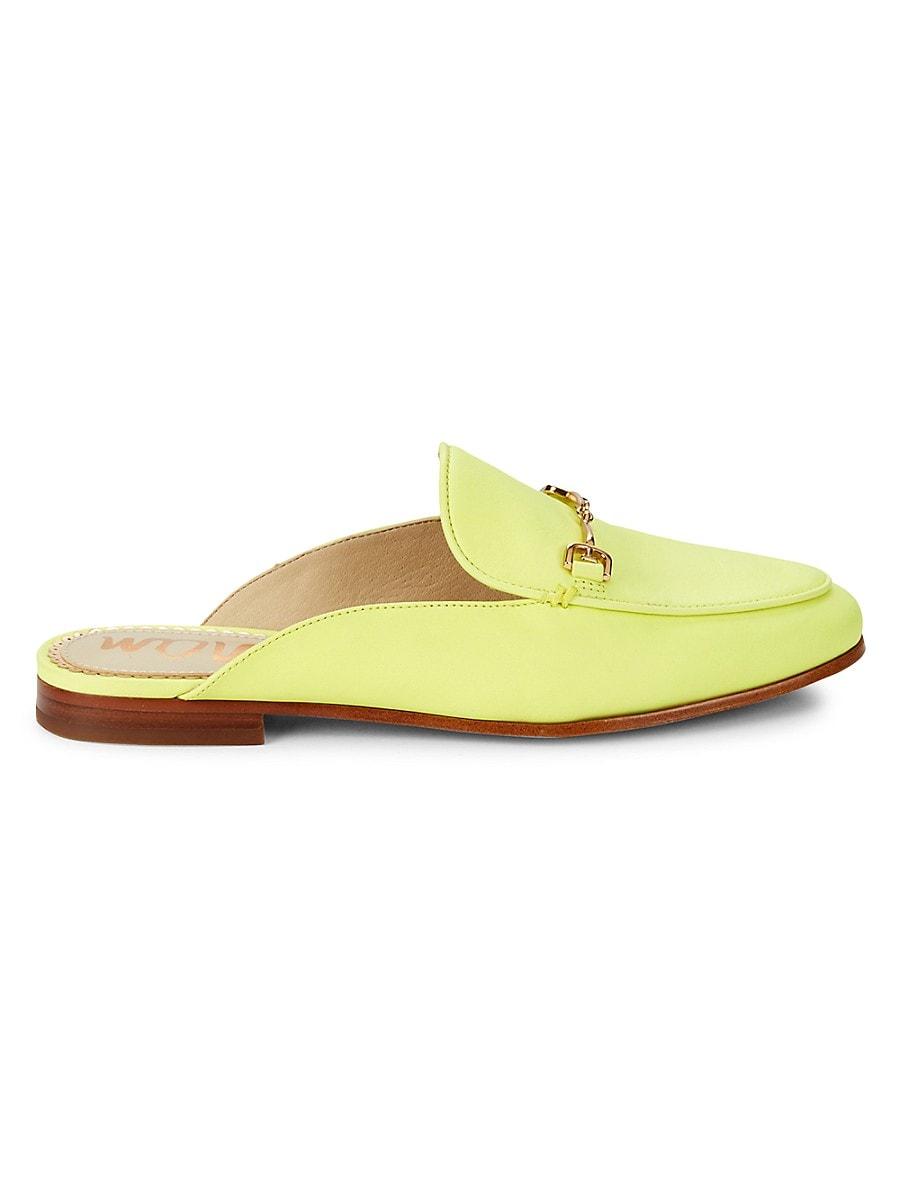 sam edelman yellow mules