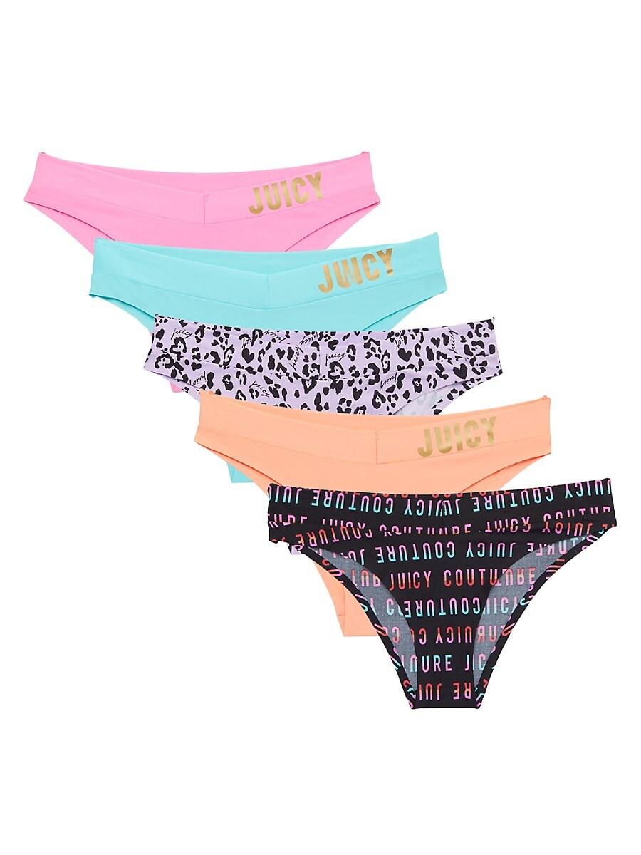 Juicy Couture 5-pack Logo Bikini Panties