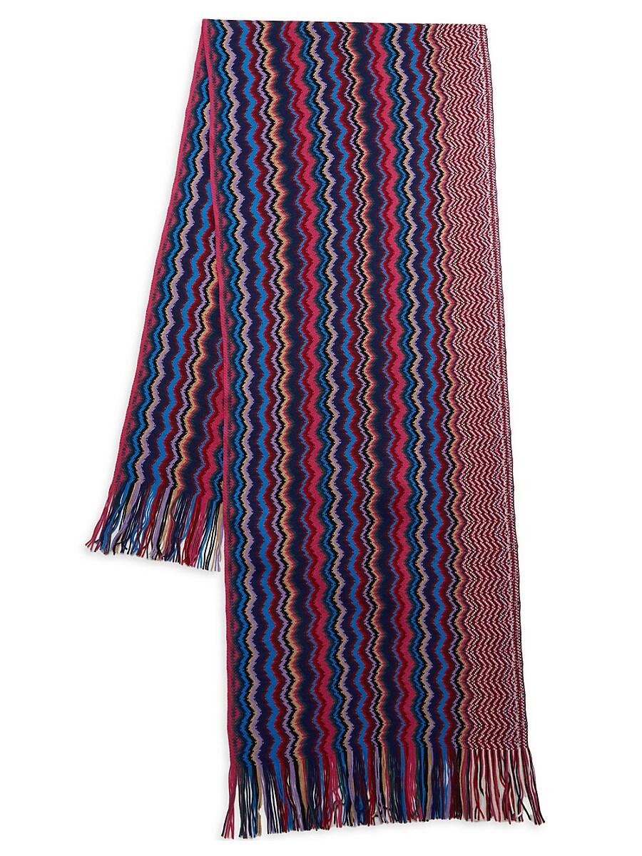 スカーフ MISSONI FW25 SCIARPA 40/45X200+FR. DA235 (SC35WMDA235 0001) Missoni Sciarpa 40/45x200+Fr. Da235 In Multicolor - 27% Off