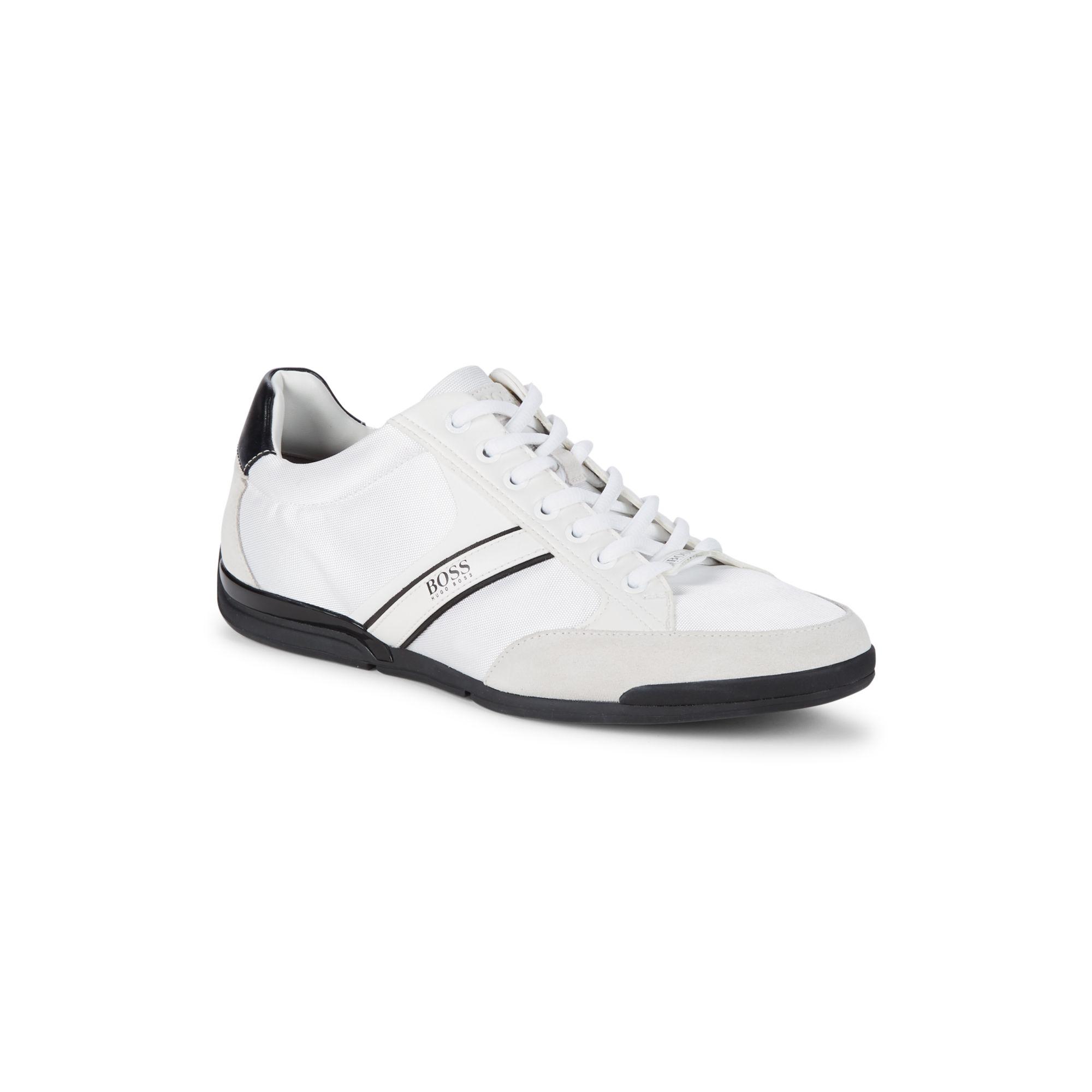 hugo boss saturn low white