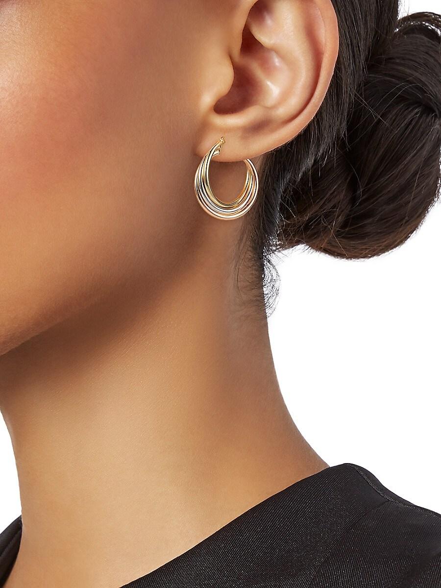 Saks hoop earrings deals