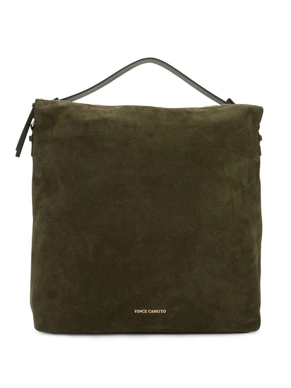 vince camuto suede handbags