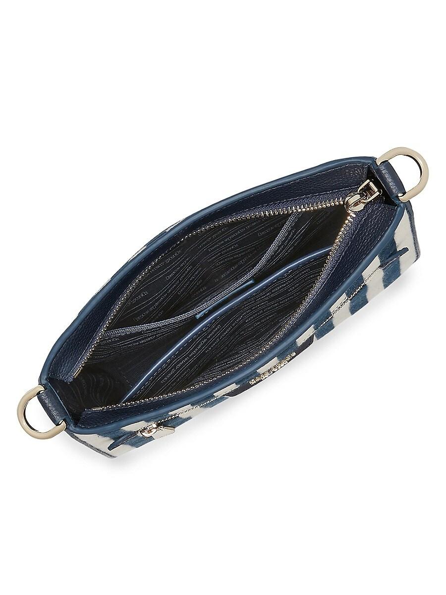 Kate Spade Hudson Striped Crossbody Bag in Black Lyst UK