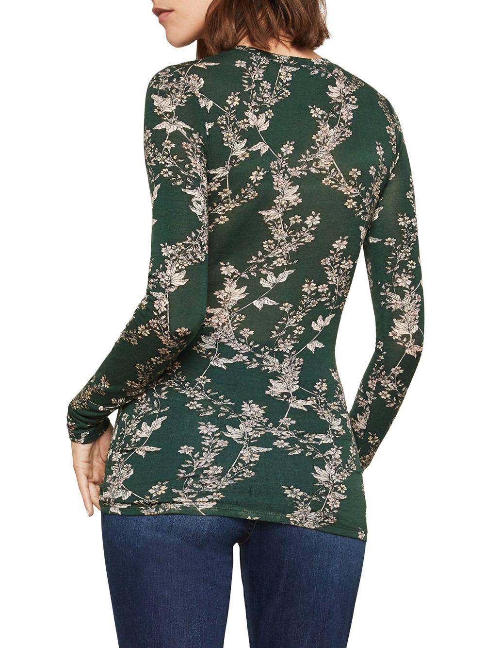 bcbg floral top