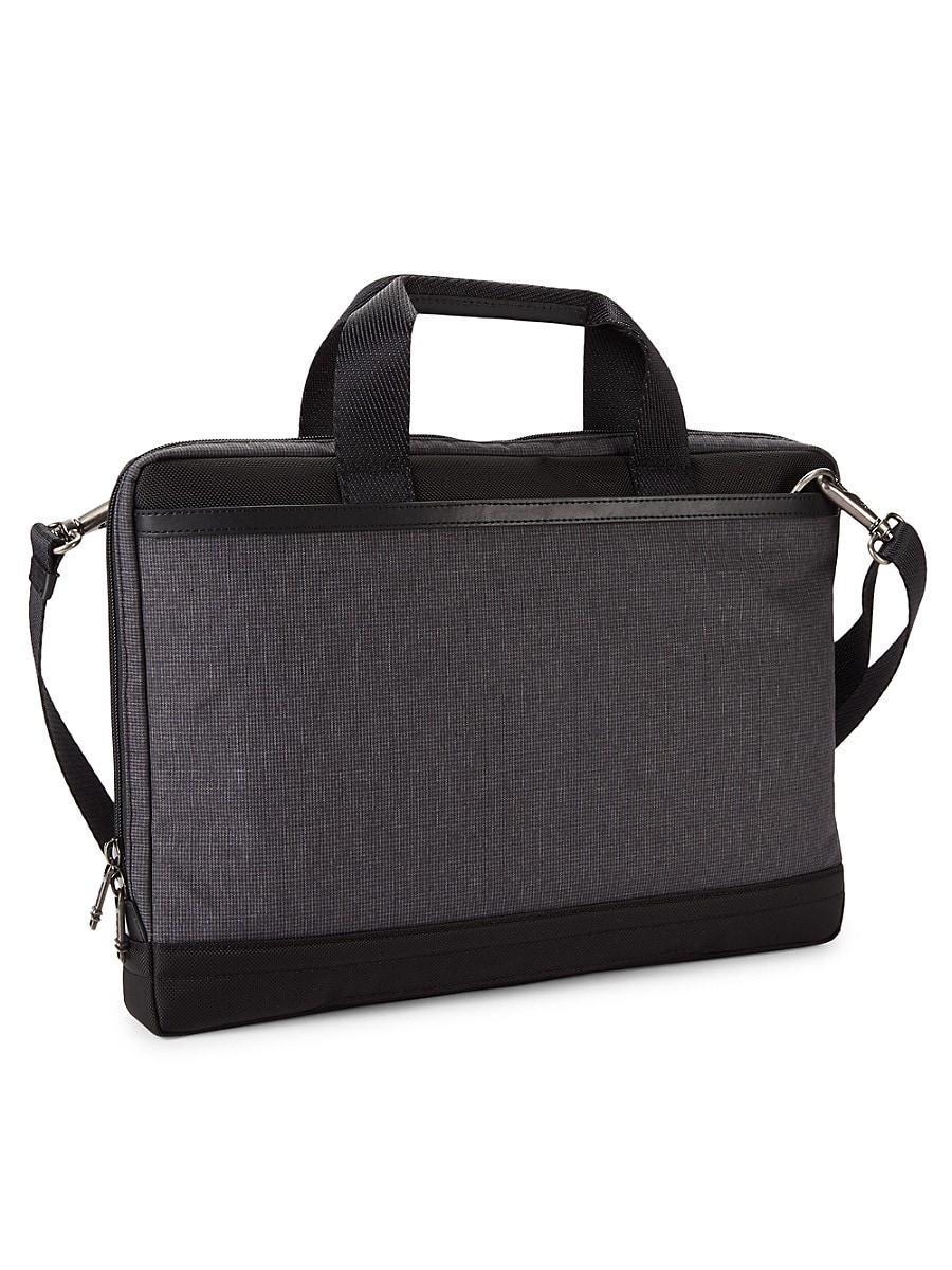 tumi nylon briefcase