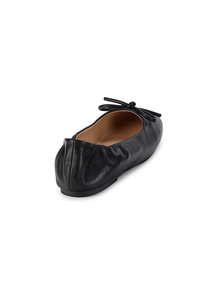 Saks Fifth Avenue Saks Fifth Avenue Cameron Leather Ballet Flats in Pink | Lyst Canada Saks Fifth Avenue Saks Fifth Avenue Cameron Leather Ballet Flats in Pink | Lyst Canada
